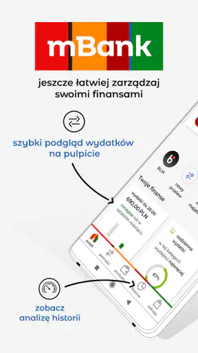 mBank PL - Twój bank i finanse screenshot 1