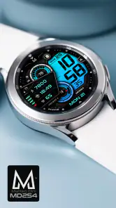 MD254 Digital watch face screenshot