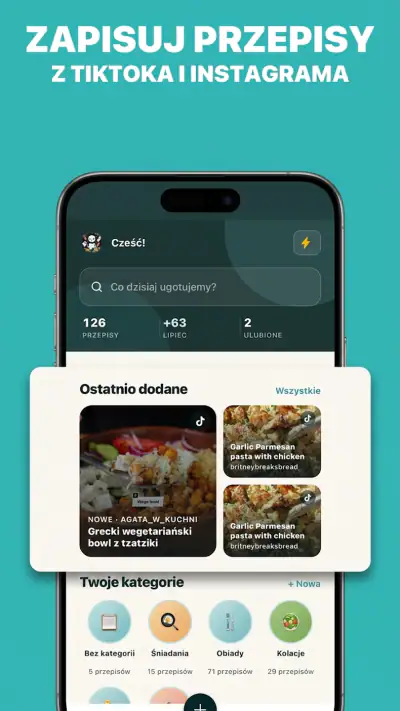 Meal Brain: Przepisy z TikToka screenshot 1