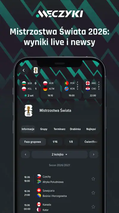 Meczyki: wyniki na żywo, newsy screenshot 1