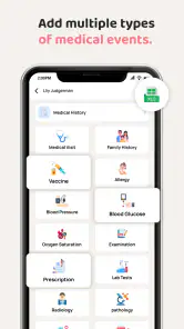Medical Records - Health Logs screenshot