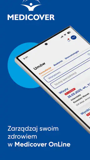 Medicover OnLine screenshot 1