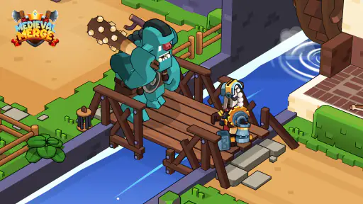 Medieval Merge: Epicka gra RPG screenshot