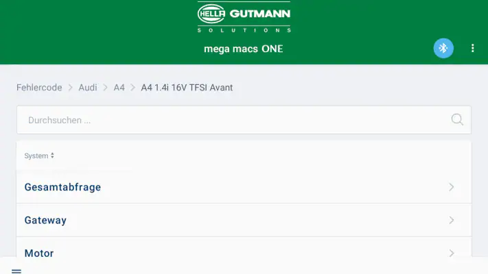 mega macs ONE screenshot 1