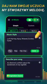 MelodyLab –Generator muzyki AI screenshot