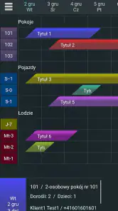 Menadżer rezerwacji klientów L screenshot