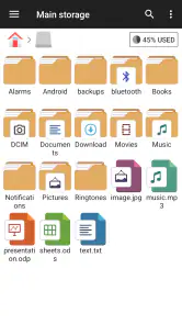 Menedżer plików screenshot