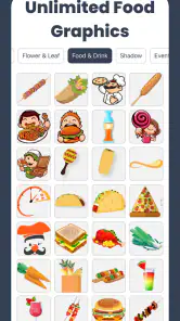 Menu Maker, Menu Templates screenshot
