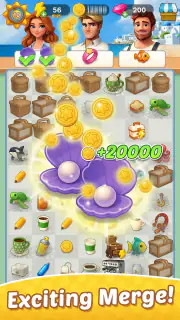 Merge Beach : Gossip & Mystery screenshot 3