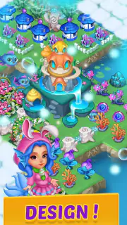 Merge Mermaids-magic puzzles screenshot 5