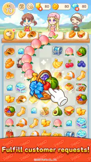 Merge Peko : Sweets World screenshot 4