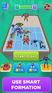 Merge Robot Master: Car Games screenshot 3