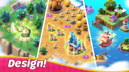 Mergical-Fun Match Island Game screenshot