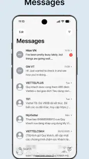 Messages - SMS/MMS OS26 screenshot 2