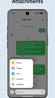 Messages - SMS/MMS OS26 screenshot 4