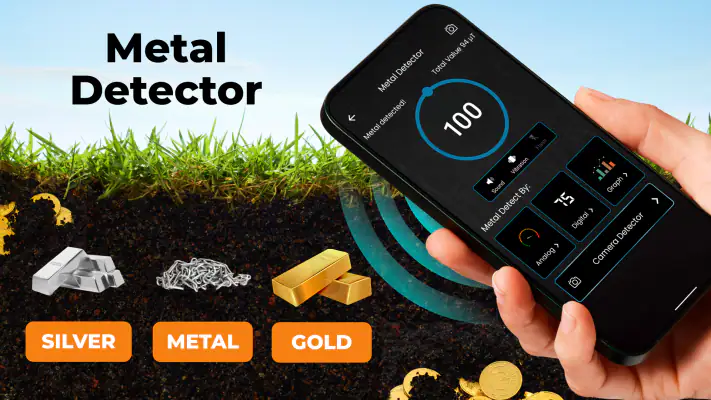 Metal Detector - Metal Finder screenshot 1