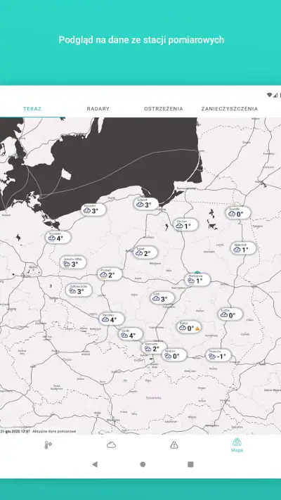 Meteo IMGW Prognoza dla Polski screenshot 1