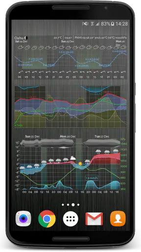 Meteogram Weather Widget screenshot 1