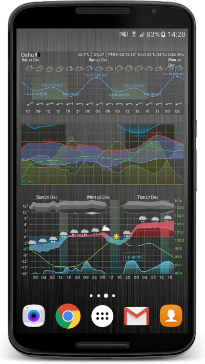 Meteogram Weather Widget screenshot 1