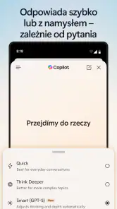 Microsoft Edge:przeglądarka AI screenshot