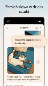 Microsoft Edge:przeglądarka AI screenshot