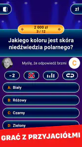 Milionerzy 2026: Polski Quiz screenshot