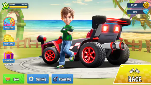 Mini Car Racing Game screenshot
