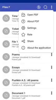 Mini czytnik PDF screenshot 5