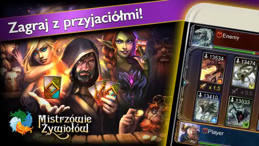 Mistrzowie Żywiołaków－CCG RPG screenshot