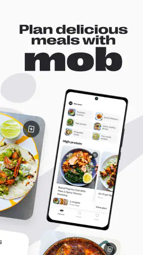 Mob: Meal Planner and Recipes screenshot 1
