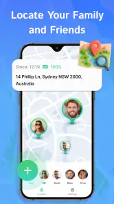 Mobile Phone Positioning screenshot