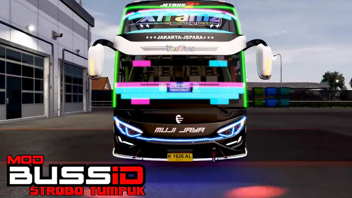 Mod Bussid Bus Strobo Tumpuk screenshot 1
