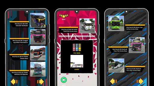 Mod Bussid JB5 Strobo Mata screenshot 6