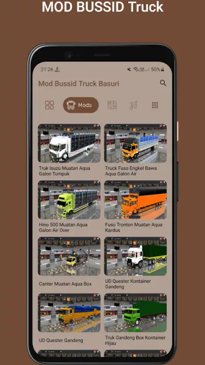 MOD Bussid Truck Basuri screenshot 1