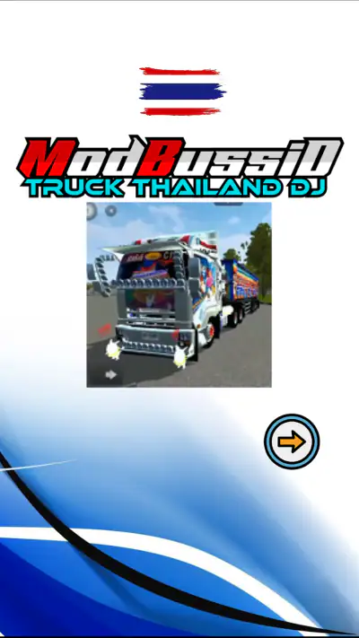 Mod Bussid Truck Thailand DJ screenshot 1