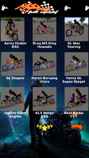 Mod Motor Drag Full Modif screenshot 1