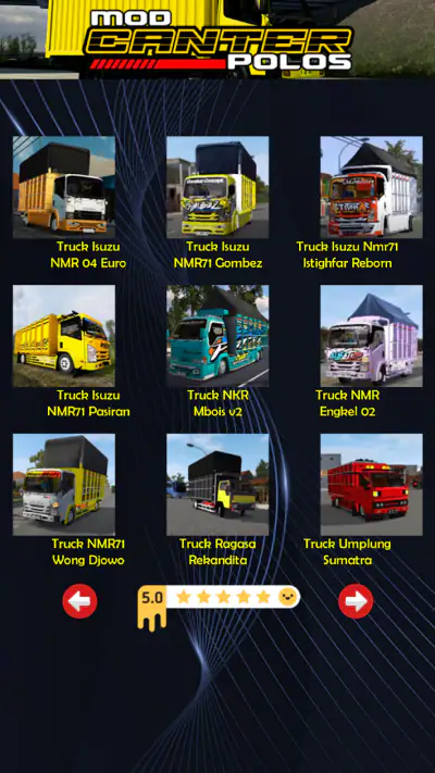 Mod Truck Canter Polos screenshot 1