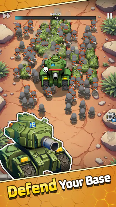 Modern Command Mayhem TD screenshot 1