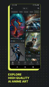 Moescape - Character AI & Art screenshot