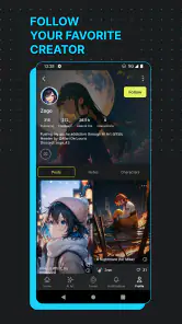 Moescape - Character AI & Art screenshot