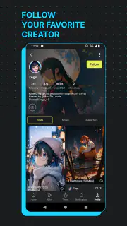 Moescape - Character AI & Art screenshot 6
