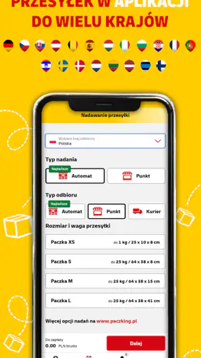 Mój DHL screenshot 1
