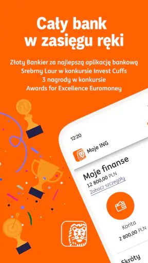 Moje ING mobile screenshot 1