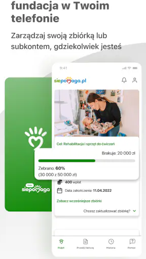 Moje Siepomaga screenshot 1