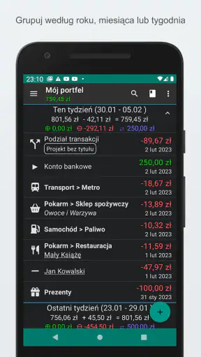 Moje Wydatki screenshot 1