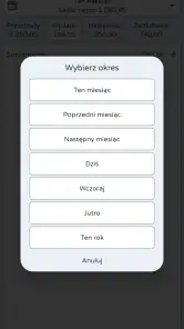 Monetaria - Dochody i wydatki screenshot