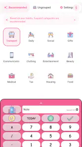 Money+ Cute Expense Tracker screenshot