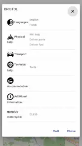 MOTO SOS screenshot