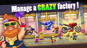 Motor World: Bike Factory screenshot 1