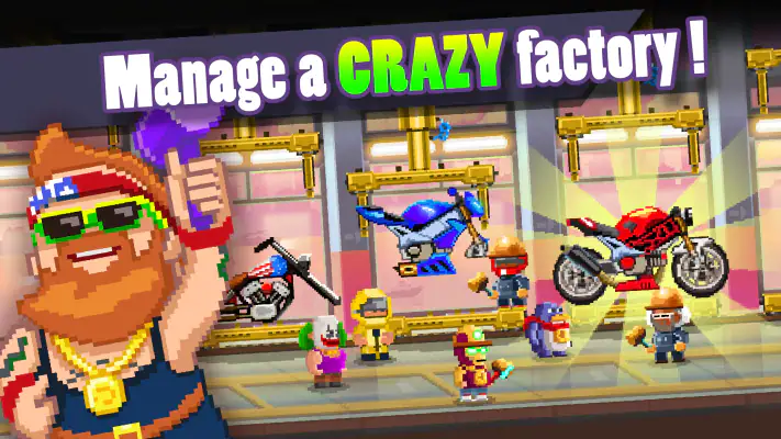 Motor World: Bike Factory screenshot 1